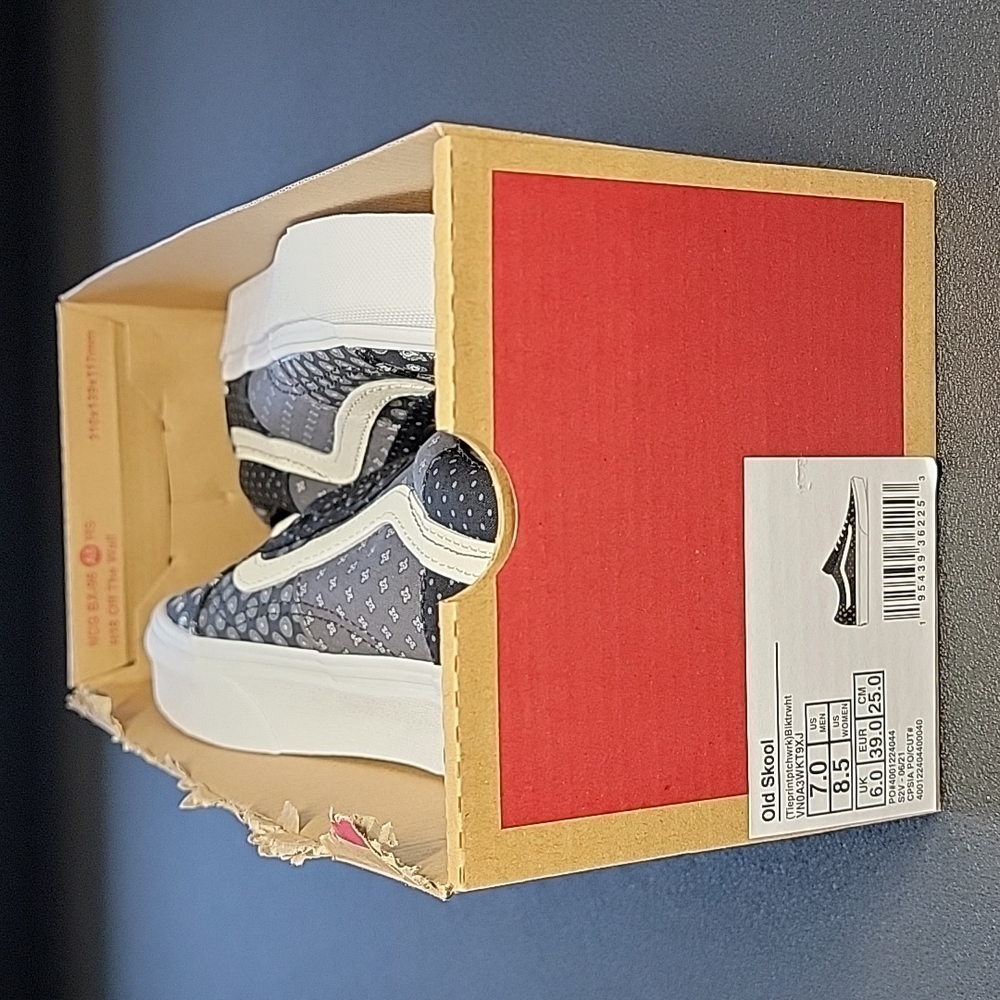 Vans Old Skool Tie Print Patchwork - Picture 14 of 16